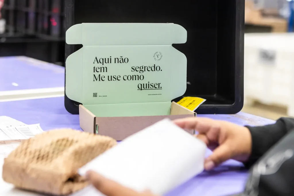 digital fulfillment embalagem personalizada